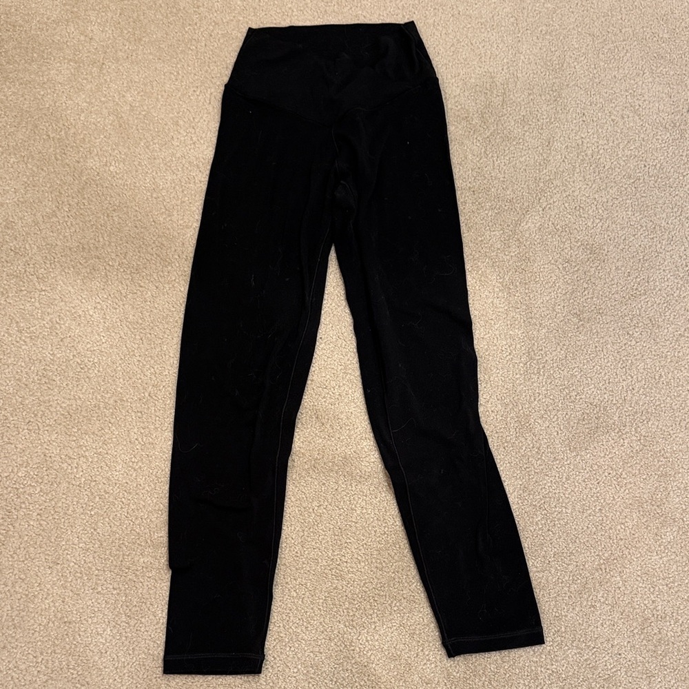 Aerie Black Crossover Hi-Rise Leggings